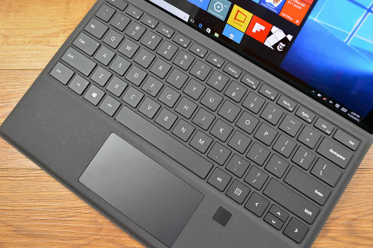 Microsoft Type Cover with Fingerprint ID Review