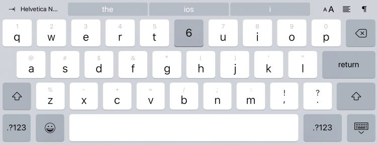 iOS 11 for iPad