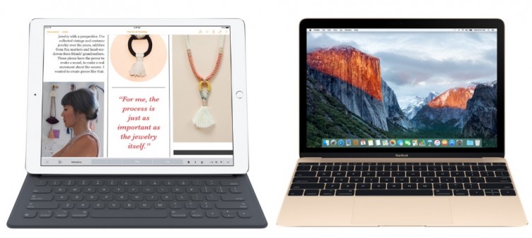 Apple 12.9-inch iPad Pro or Apple MacBook 2016
