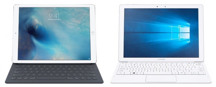 Samsung Galaxy TabPro S or Apple 12.9-Inch iPad Pro