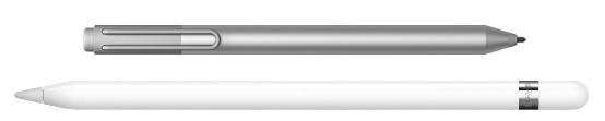 Surface Pen and Apple Pencil