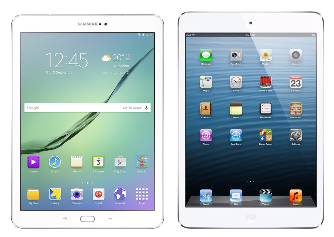 Galaxy Tab S2 ou iPad Air 2? Veja o comparativo de tablet Top nessa semana
